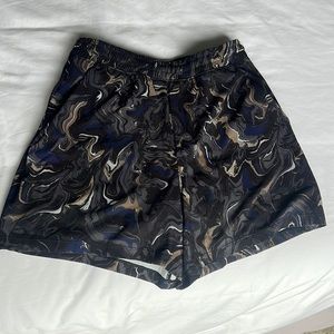 Mens Lululemon pace breaker 5” in galaxy medium lined shorts